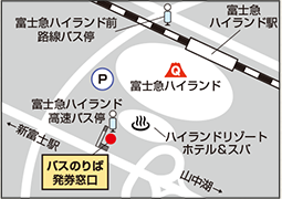 富士急ハイランドマップ